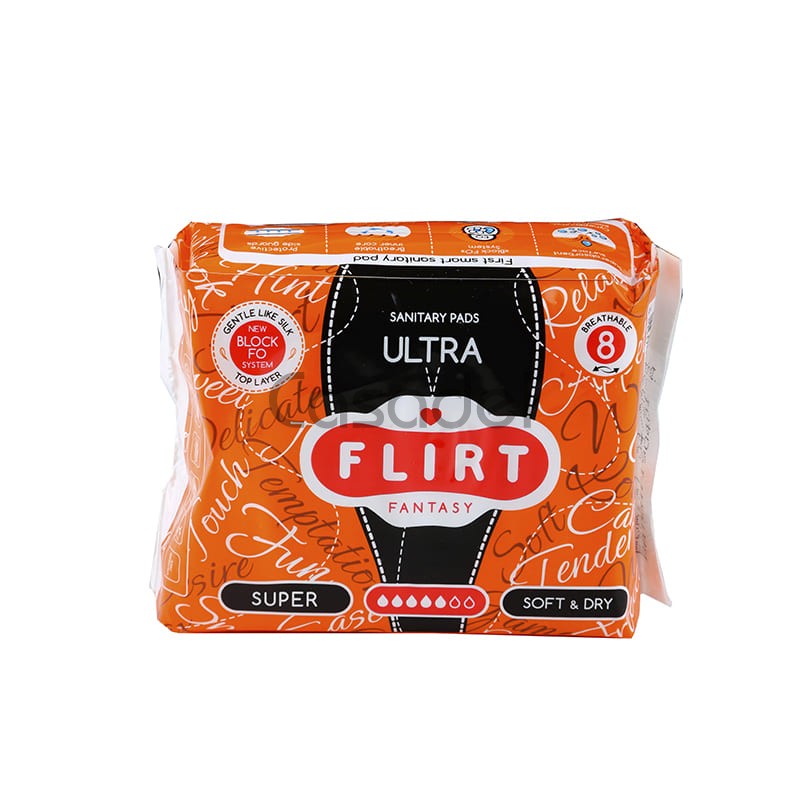 Միջադիրներ «Flirt» Ultra Super 8 հատ