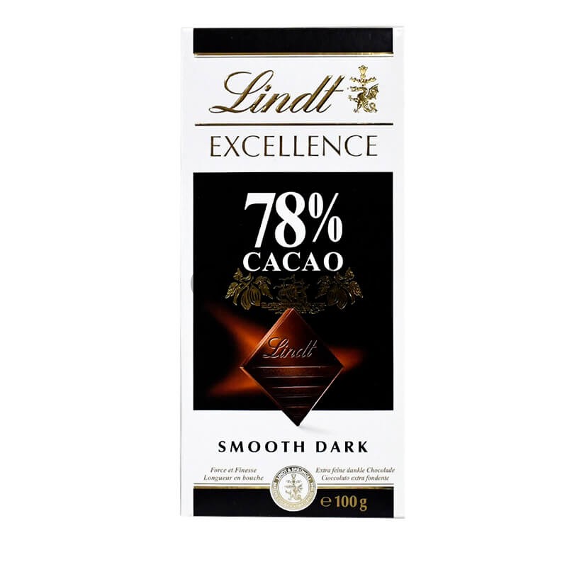 Շոկոլադե սալիկ Lindt 100գ 78%