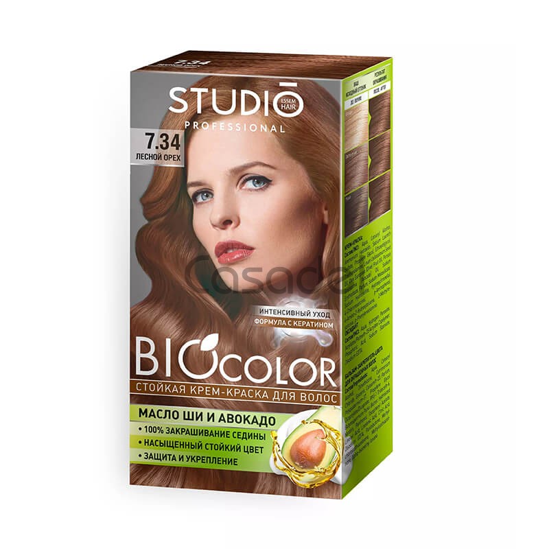 Մազի ներկ «Biocolor» №7,34