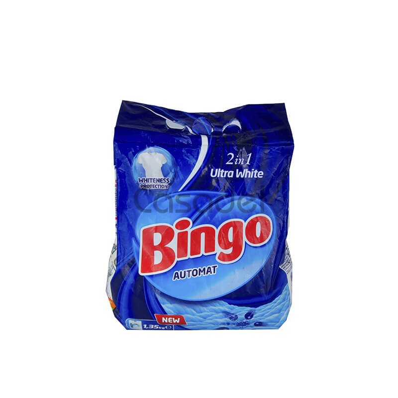 Լվացքի փոշի «Bingo» սպիտակ հագուստի 1350գ