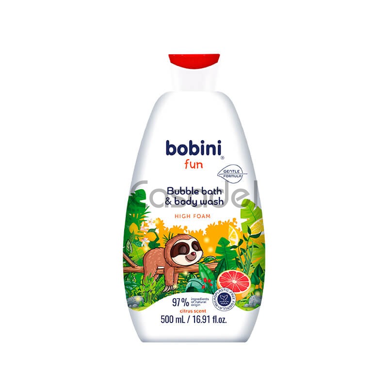 Մանկական լոգանքի գել/փրփուր «Bobini» Fun 500մլ