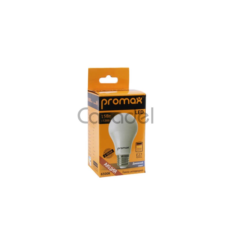 Լուսադիոդային լամպ «Promox» LED / 6500K / 15W
