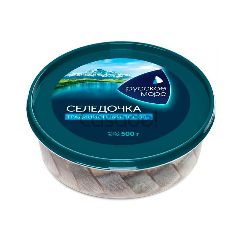Ֆիլե Ծովատառեխի Русское Море 500գ յուղով